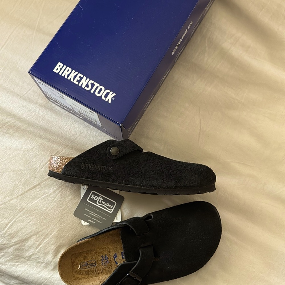 New Birkenstock Boston black